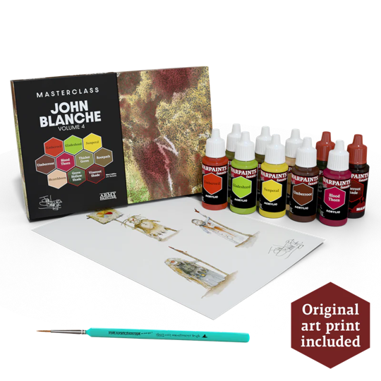 The Army Painter: Masterclass - John Blanche Paint Set Volume 4 Model Paints Army Painter