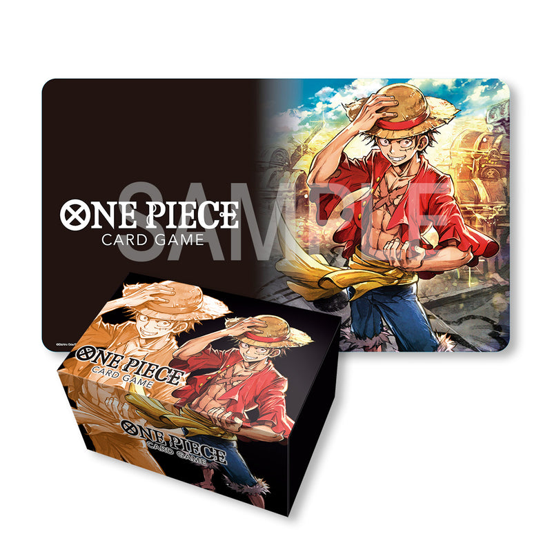 One Piece: Monkey D. Luffy Playmat and Storage Box Set Playmats Bandai