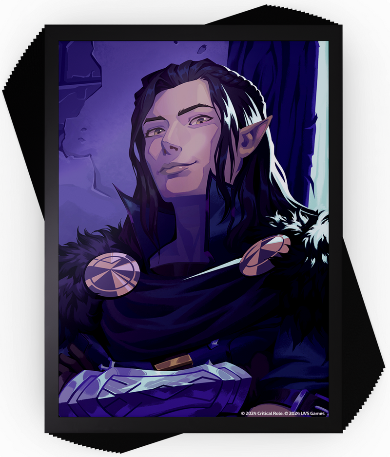 UniVersus: Art Sleeves - "Vax'ildan" Critical Role: Vox Machina 100Ct Card Sleeves UniVersus