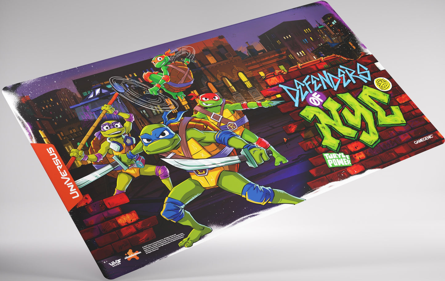 UniVersus: Playmat "Defenders of NYC" Teenage Mutant Ninja Turtles Playmats UVS Games