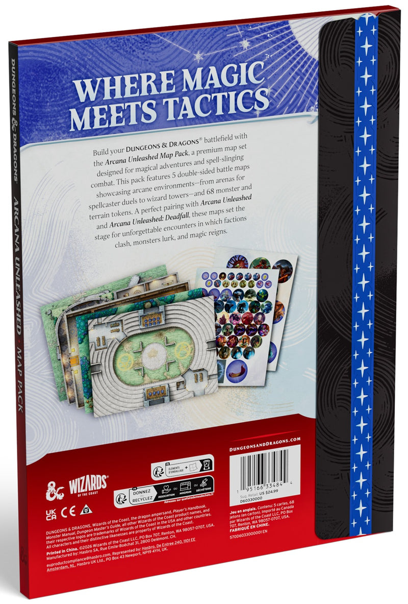 D&D Arcana Unleashed Map Pack
