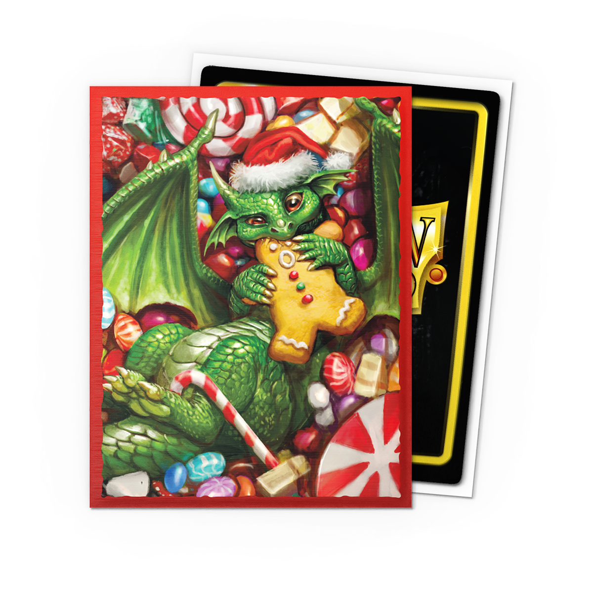 Dragon Shield: Brushed Art Sleeves - "Christmas 2024" 100Ct Card Sleeves Dragon Shield