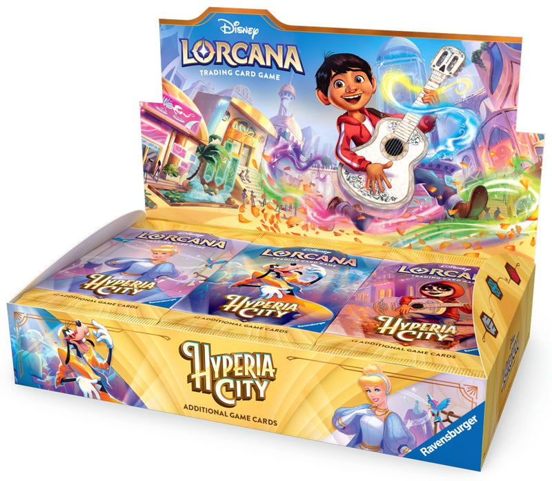 Disney Lorcana: Hyperia City - Booster Box (Limit 1) (Ships Oct 23) Lorcana Sealed Ravensburger