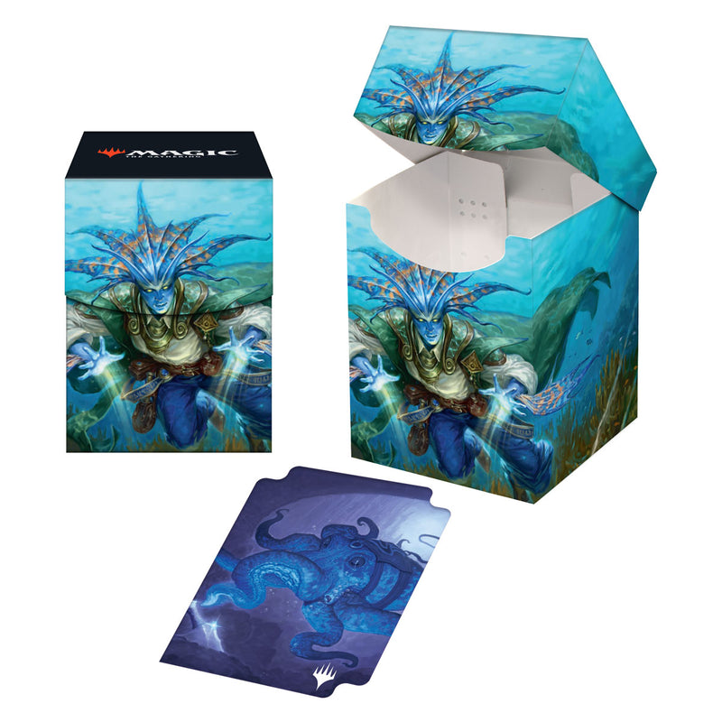 Ultra Pro: Deck Box 100+ - "Morska, Undersea Sleuth" MTG Murders at Karlov Manor Deck Boxes & Storage Ultra Pro