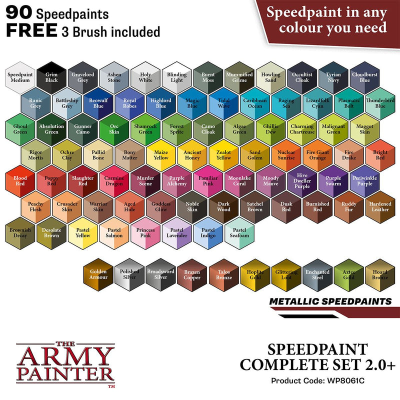 The Army Painter: Speedpaint Complete Set 2.0 Model Paints Army Painter