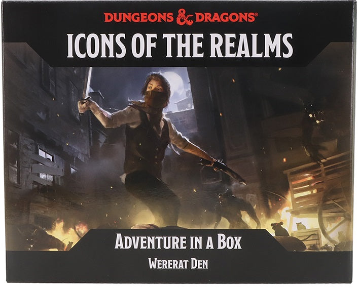 D&D Icons of the Realms: Adventure in a Box - Wererat Den RPG Miniatures WizKids