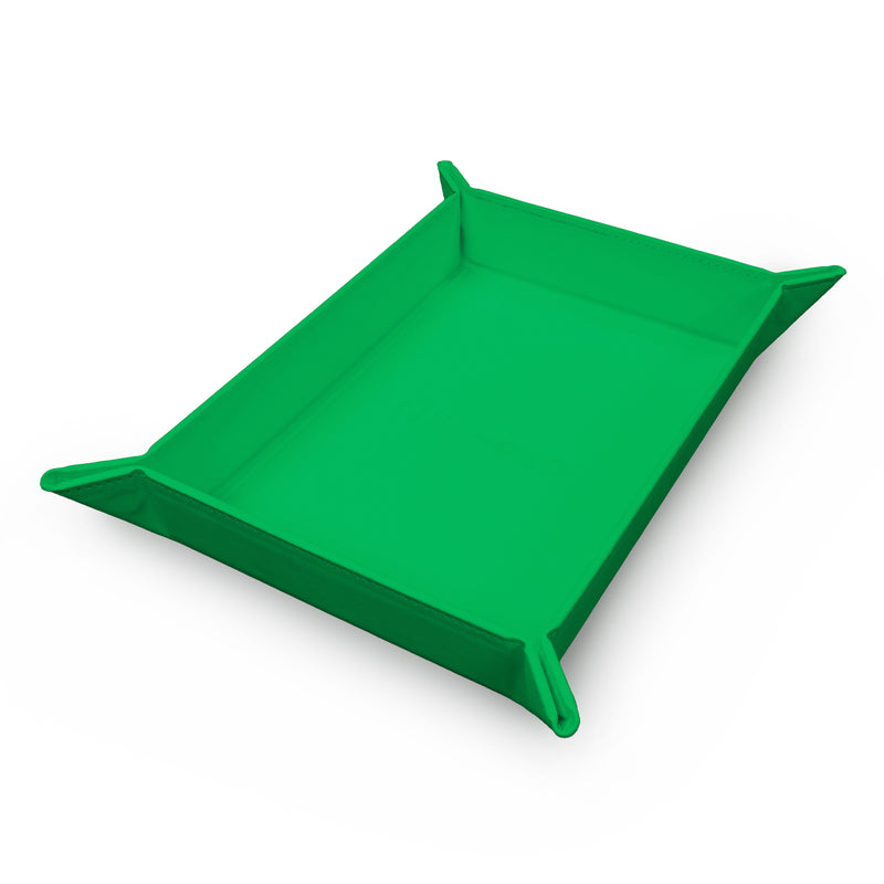 Ultra Pro: Magnetic Foldable Rectangle Dice Tray - Vivid Green Dice & Gaming Accessories Ultra Pro