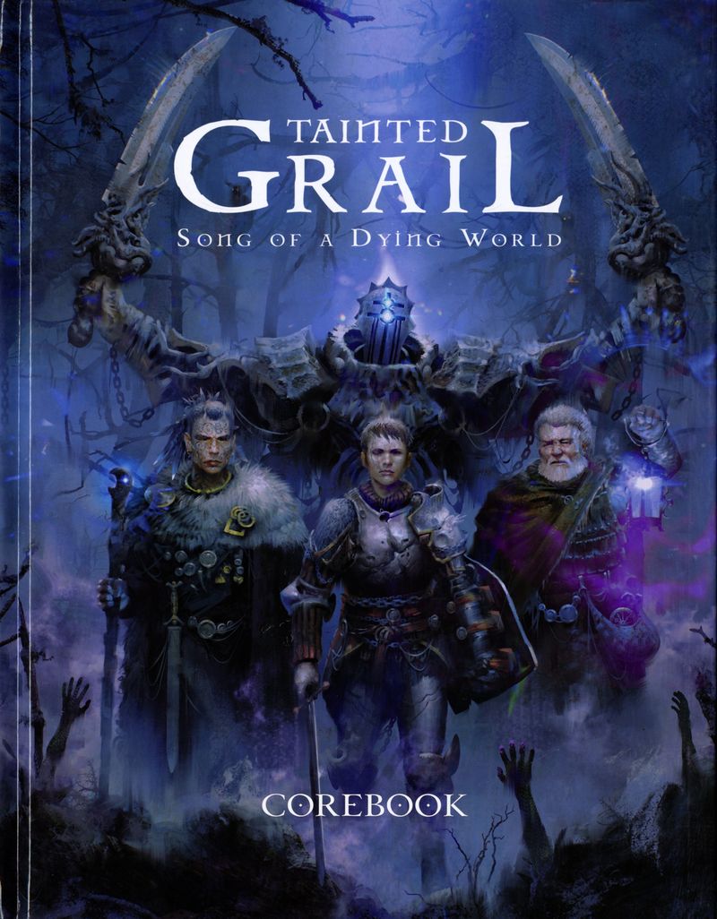 Tainted Grail RPG: Song of a Dying World - Corebook Tabletop RPGs Studio 2