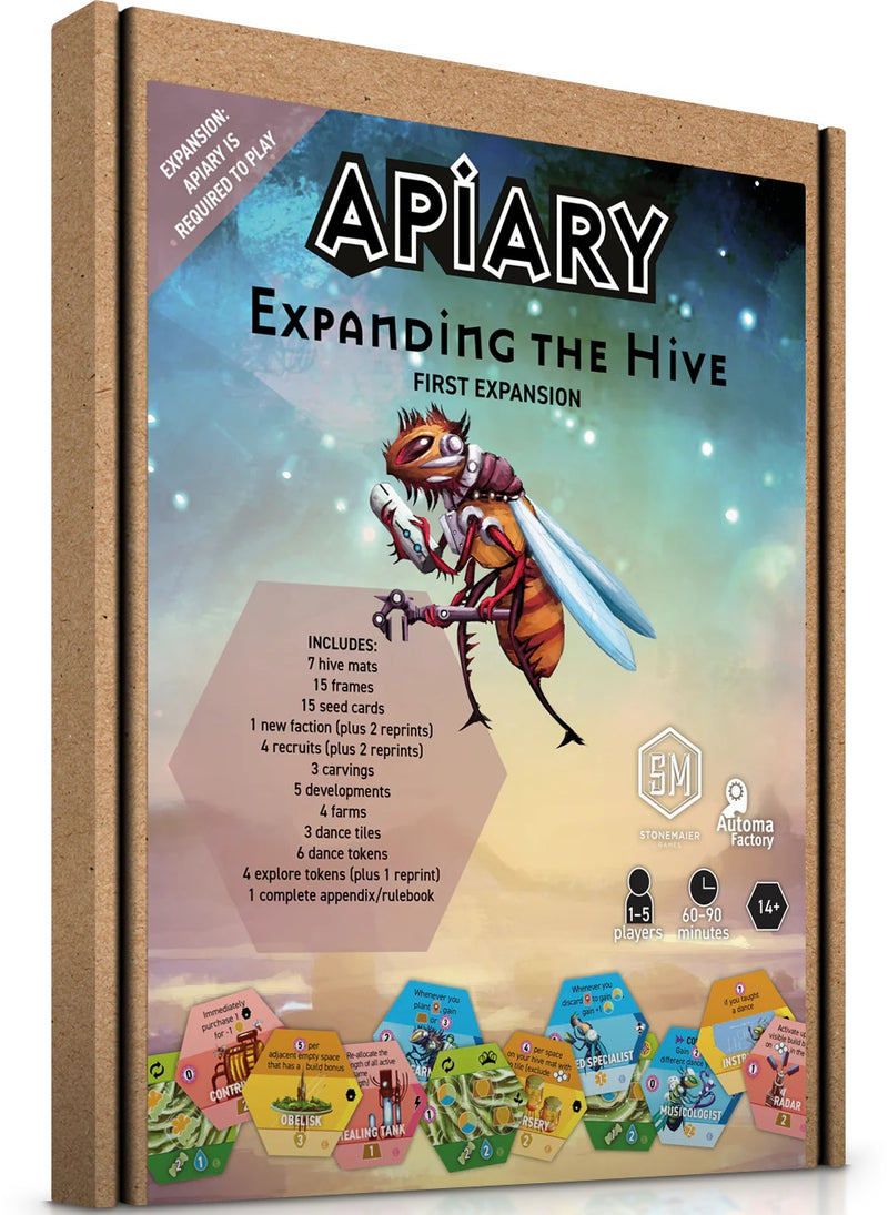 Apiary: Expanding the Hive Expansion Board Games Stonemaier Games   