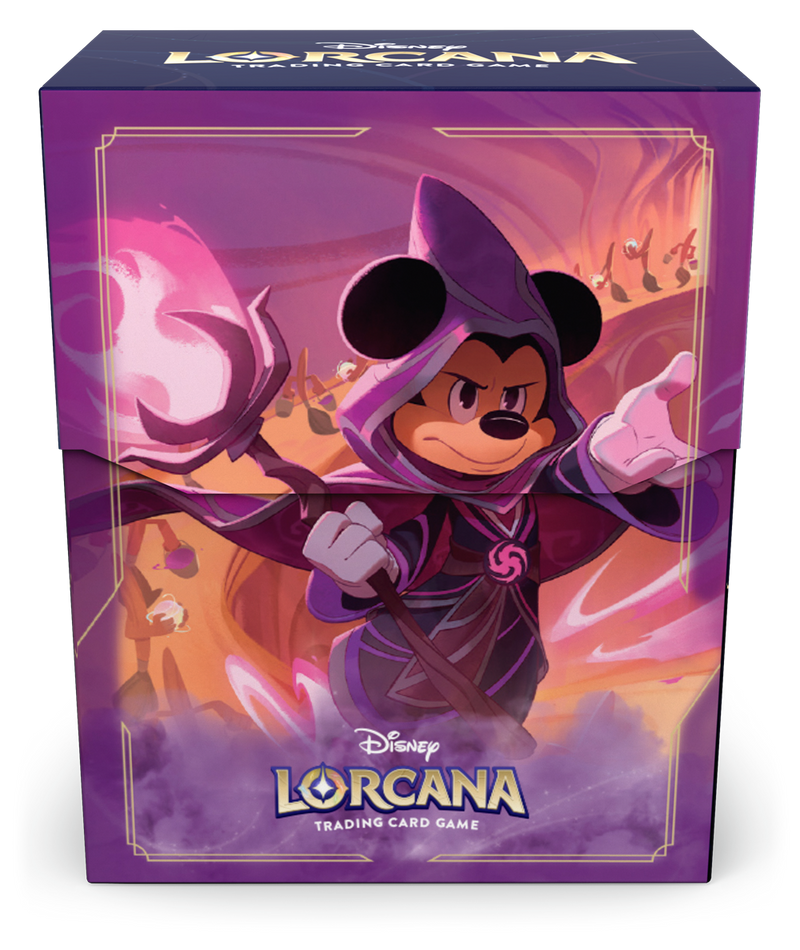 Disney Lorcana: Deck Box 80+ - "Mickey Mouse" Reign of Jafar Deck Boxes & Storage Ravensburger