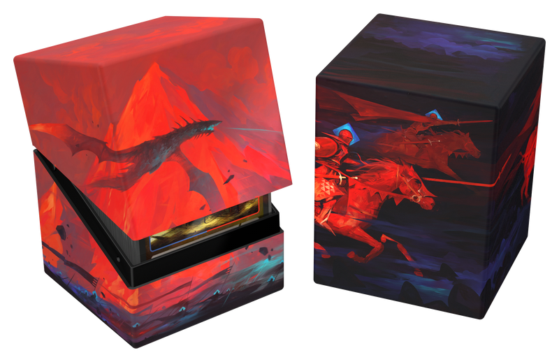 Ultimate Guard: RTE Boulder 100+ - Crowned with Fire (2024 Exclusive) [2 Pack] Deck Boxes & Storage Ultimate Guard