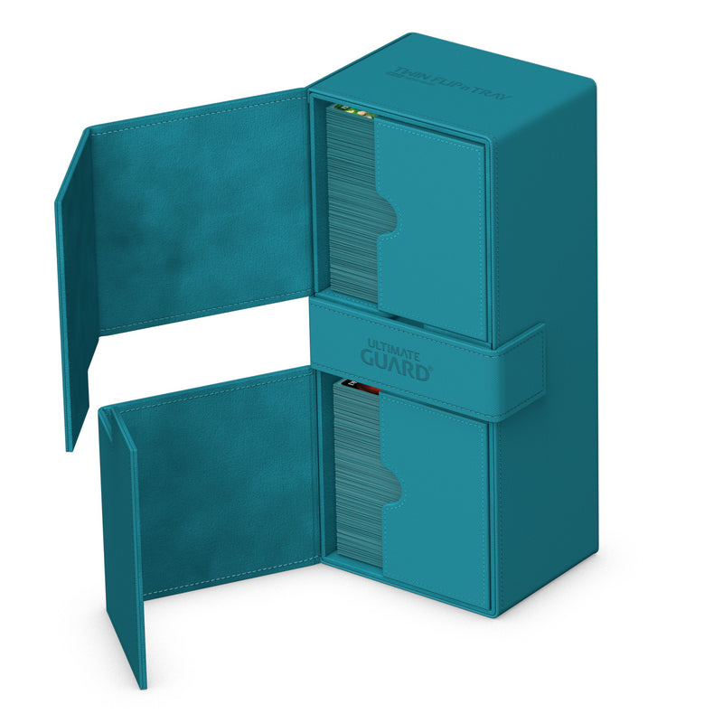 Ultimate Guard: Twin Flip 'n' Tray Petrol (266+) Product Type Unknown Ultimate Guard