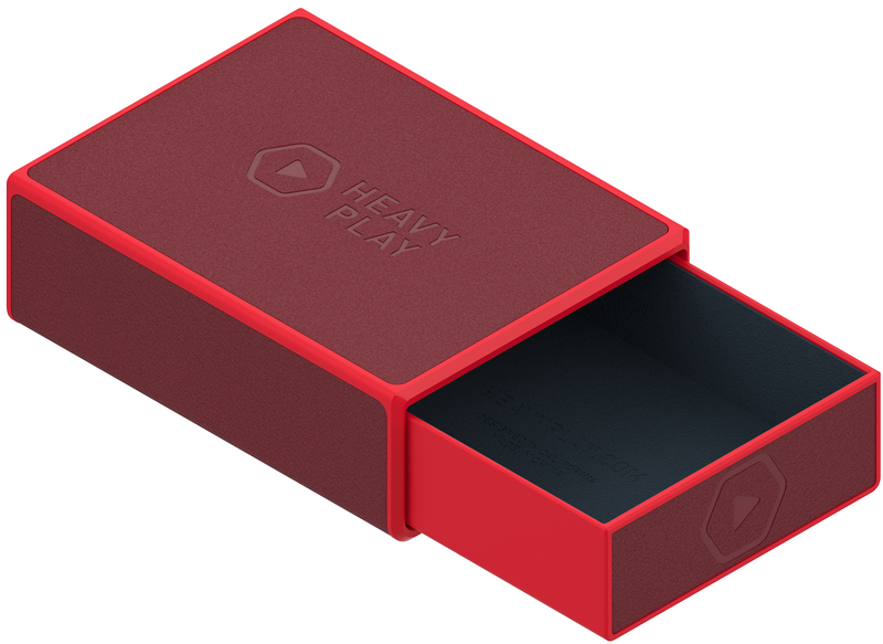 Heavy Play: RNG Dicebox MAX - "Barbarian Red" Dice & Gaming Accessories Heavy Play