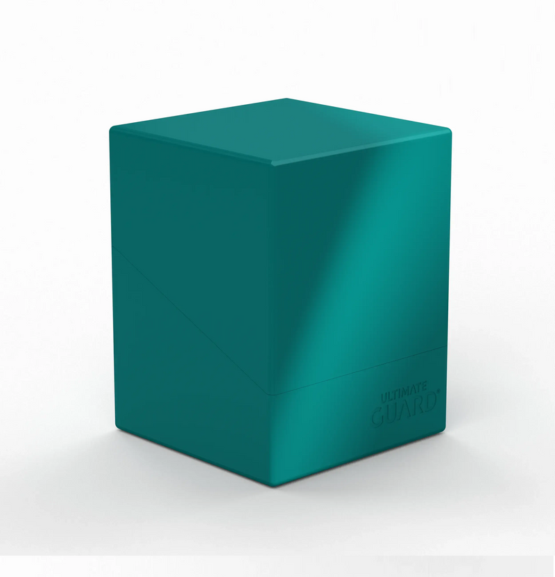 Ultimate Guard: Boulder 100+ - Solid Petrol Deck Boxes & Storage Ultimate Guard