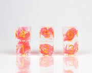Sirius Dice: Sharp-Edged 6D6 Die Set - Flamingo Dice & Gaming Accessories Sirius Dice