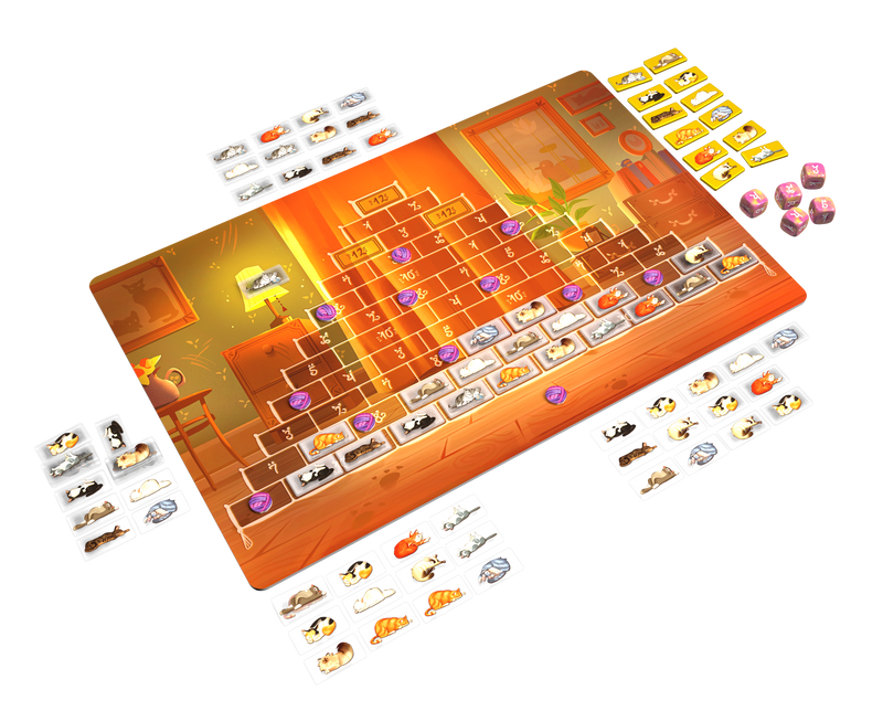 Purrramid Board Games Lucky Duck Games