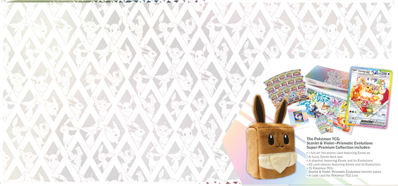 Pokémon Scarlet & Violet: Prismatic Evolutions - Super-Premium Collection Pokemon Sealed Pokémon