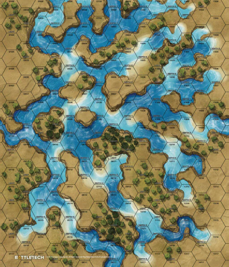 BattleTech: Map Pack - Savannahs BattleTech Catalyst Game Labs