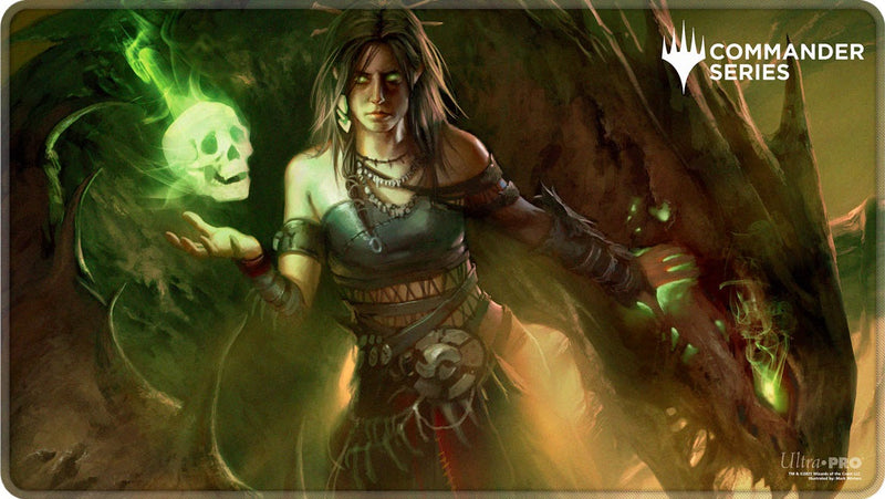 Ultra Pro: Stitched Playmat - "Meren of Clan Nel Toth" MTG Commander Series Playmats Ultra Pro
