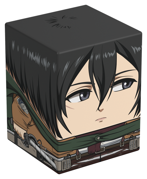 Ultimate Guard: Squaroes 100+ - "Mikasa Ackermann" Attack on Titan Deck Boxes & Storage Ultimate Guard