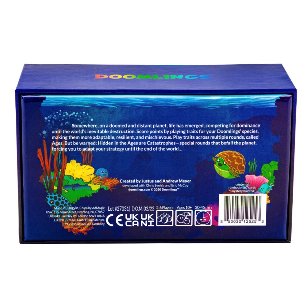 Doomlings Board Games Doomlings LLC