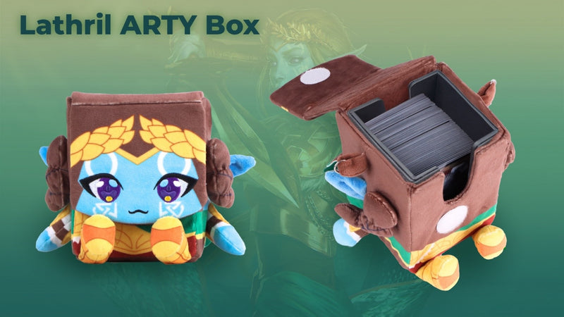 Gatherer's Tavern: ARTY Series Deck Box 100+ - "Lathril" MTG Deck Boxes & Storage Gatherer's Tavern