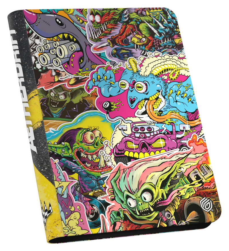 Ultimate Guard: Zipfolio 360 Xenoskin 9-Pocket - "Revved-Up Racers" MTG Aetherdrift Binders & Pages Ultimate Guard