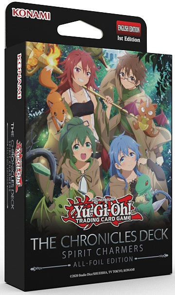 Yu-Gi-Oh! The Chronicles Deck: The Spirit Charmers (All-Foil Edition) Yugioh Sealed Yu-Gi-Oh!