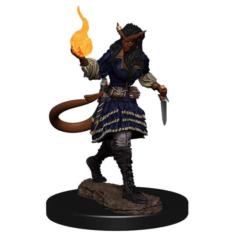 D&D Nolzur’s Marvelous Miniatures: W15 Tiefling Sorcerer Female RPG Miniatures WizKids