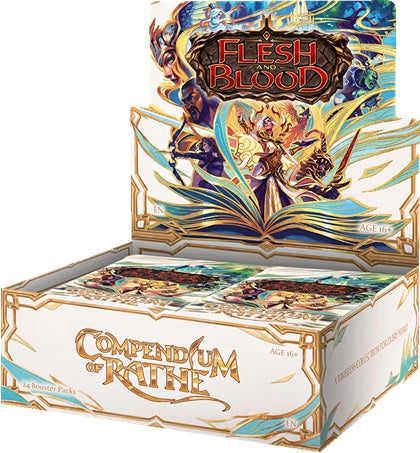 Flesh and Blood: Compendium of Rathe - Booster Box (Release Date: February 13) Flesh And Blood Sealed Flesh And Blood