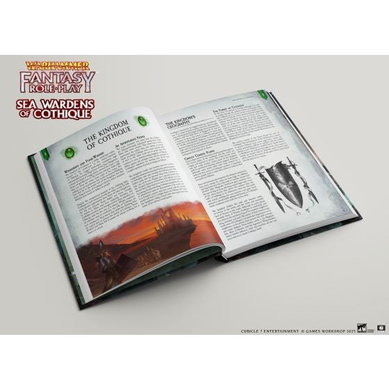 Warhammer Fantasy RPG: Sea Wardens of Cothique Tabletop RPGs CUBICLE 7