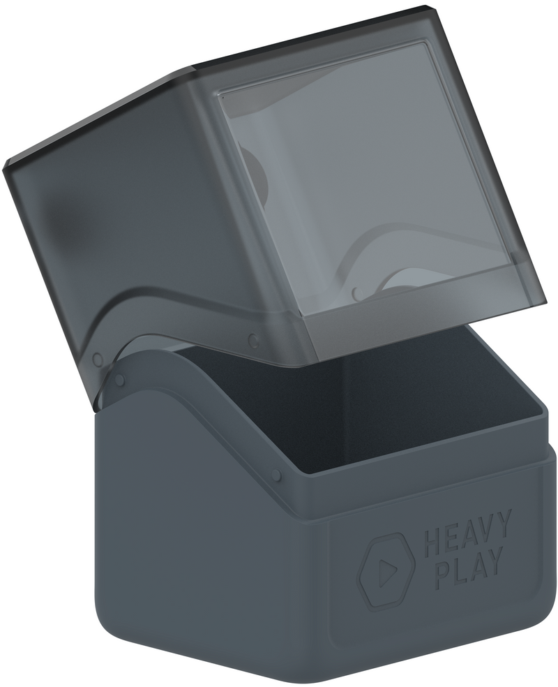 Heavy Play: RFG Deck Box 80 DS - Artificer Grey Deck Boxes & Storage Heavy Play