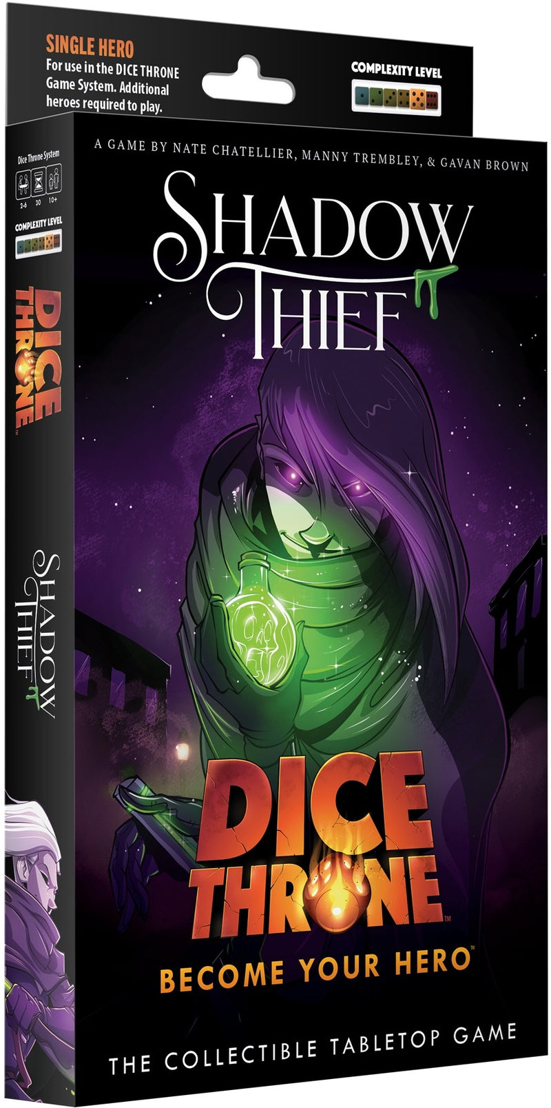 [PREORDER Q3] Dice Throne: Hero Pack - Shadow Thief Board Games Dice Throne