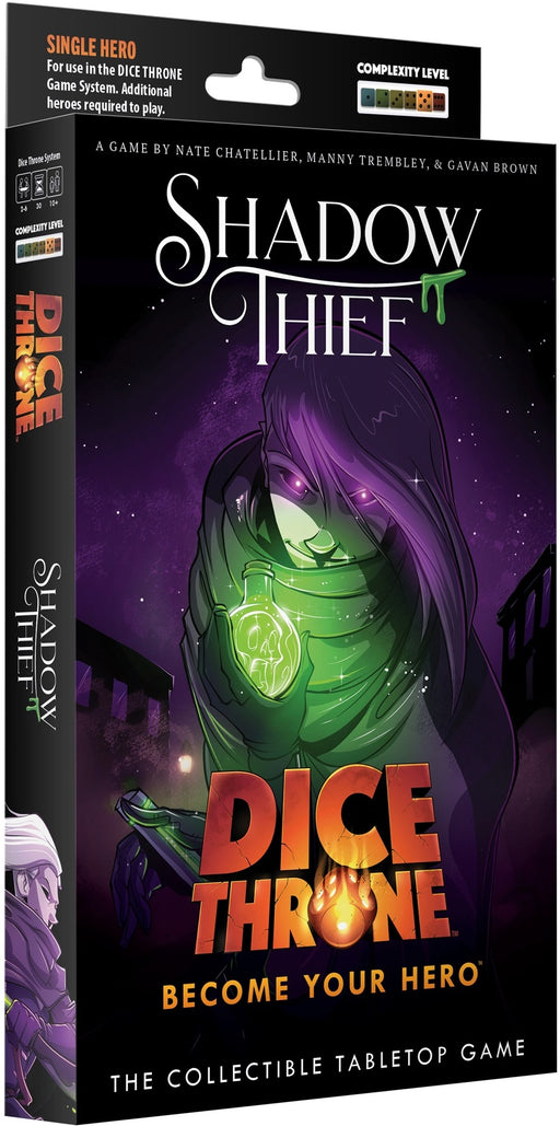 [PREORDER Q3] Dice Throne: Hero Pack - Shadow Thief Board Games Dice Throne