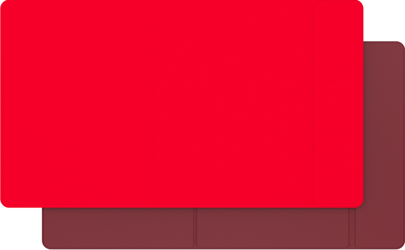 Heavy Play: ETB Playmat - "Barbarian Red / Shaman Red" Playmats Heavy Play