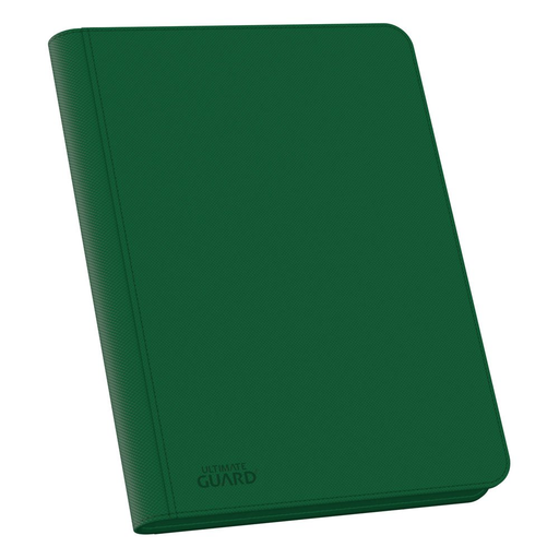 Ultimate Guard: 8-Pocket Zipfolio Xenoskin Binder - Green Binders & Pages Ultimate Guard