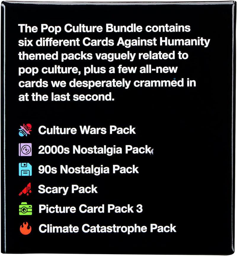 Cards Against Humanity: Pop Culture Bundle Board Games Cards Against Humanity