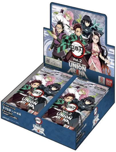 Union Arena: Demon Slayer Kimetsu No Yaiba Vol. 2 - Booster Box (English) Union Arena Sealed Bandai