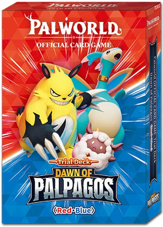 Palworld TCG: Dawn of Palpagos - Trial Deck (Red/Blue) (Limit 2) Palworld TCG Bushiroad