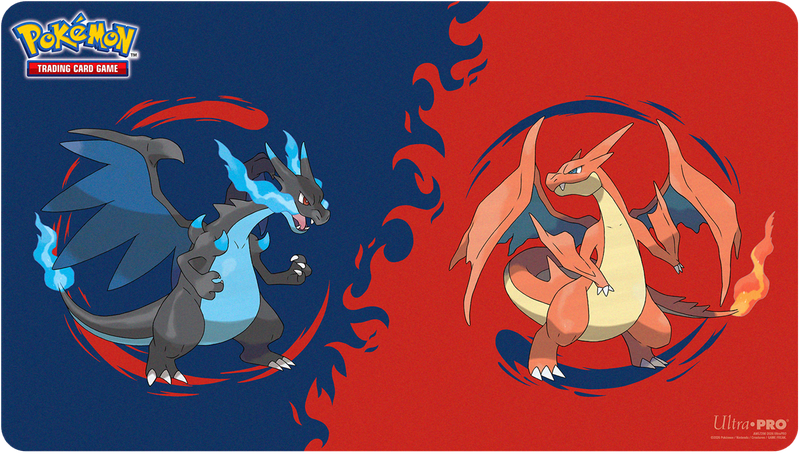 Ultra Pro: Playmat - "Mega Charizard X & Mega Charizard Y" Pokémon