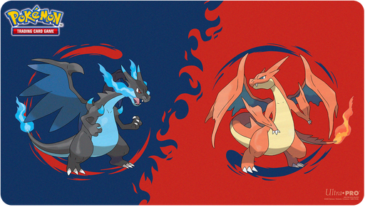 Ultra Pro: Playmat - "Mega Charizard X & Mega Charizard Y" Pokémon Playmats Ultra Pro