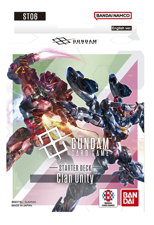 Gundam Card Game: Starter Deck - Clan Unity [ST06] (Limit 2 Person) Gundam Card Game Sealed Bandai