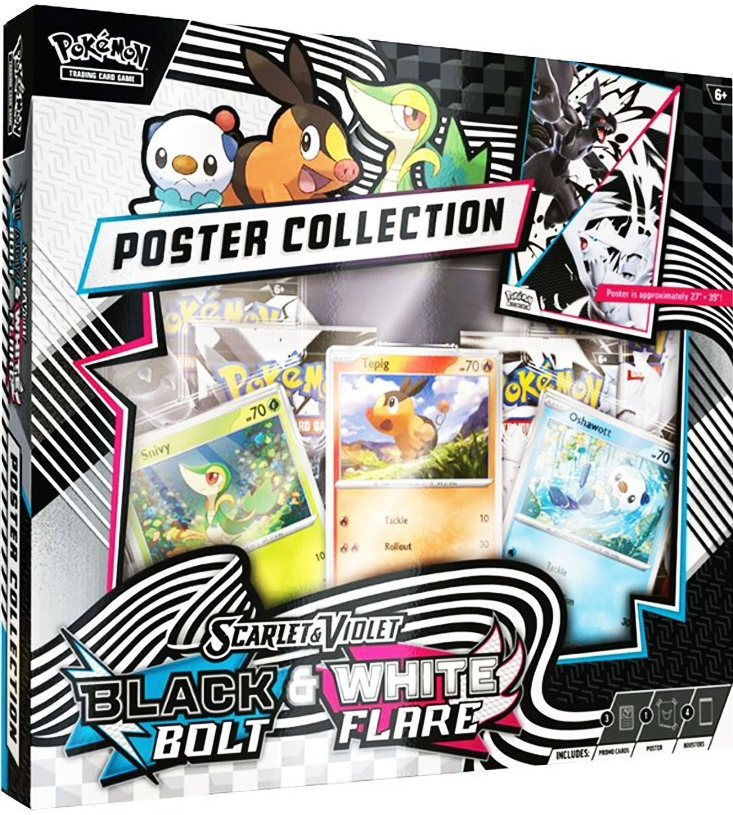 Pokémon Unova Poster Collection (Limit 6 Per Person) Pokemon Sealed Pokémon