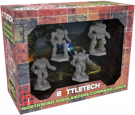 BattleTech: ForcePack - Northwind Highlanders Command Lance BattleTech Catalyst Game Labs   