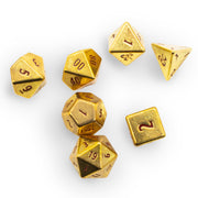 Ultra Pro: Heavy Metal Dice 7-Die Set - D&D 50th Anniversary Dice & Gaming Accessories Ultra Pro