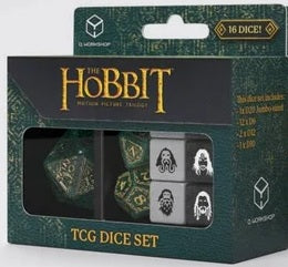 Q-Workshop: TCG 16-Die Dice Set "Verdant Grove" The Hobbit Dice & Gaming Accessories Q Workshop