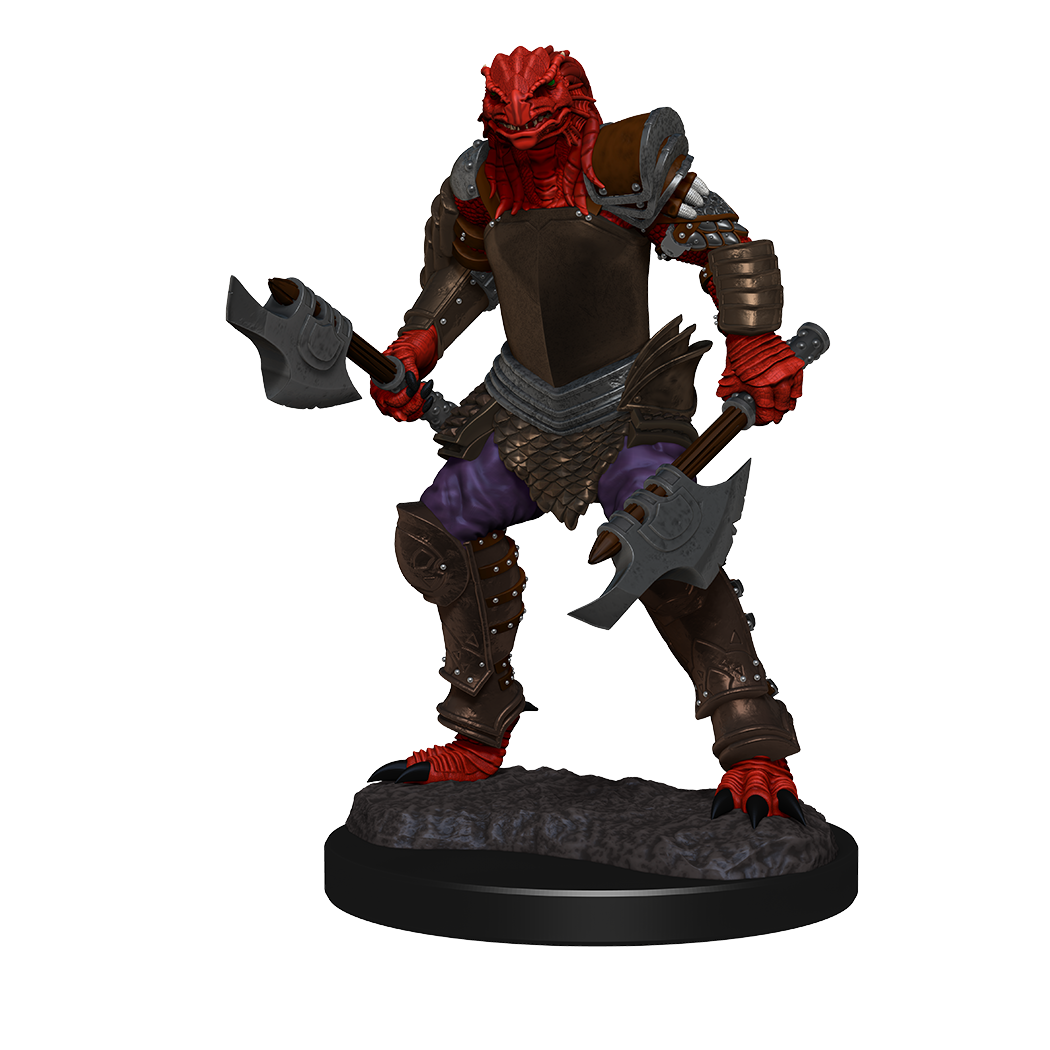 D&D Nolzur’s Marvelous Miniatures: W15 Dragonborn Fighter (Female) RPG Miniatures WizKids
