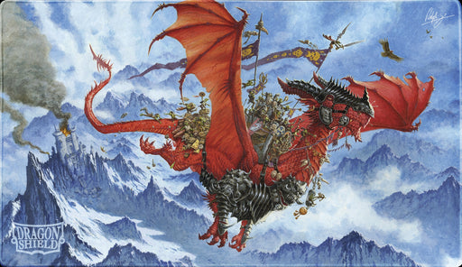Dragon Shield: Playmat + Tube - "The Raid" Artist Signature Series Card Supplies & Accesories Dragon Shield