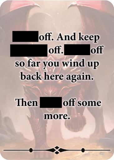 Deck of Many Insults: Extra Insulting Expansion (18+) Tabletop RPGs Loke Mats