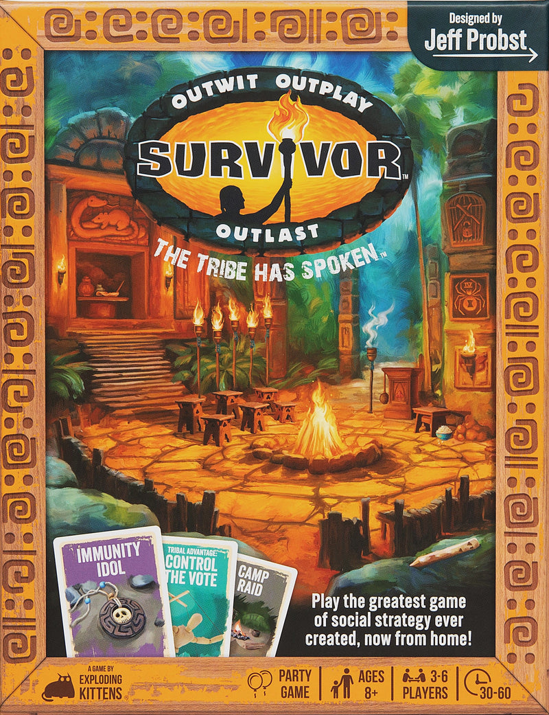 Survivor: The Tribe Has Spoken Board Games Exploding Kittens